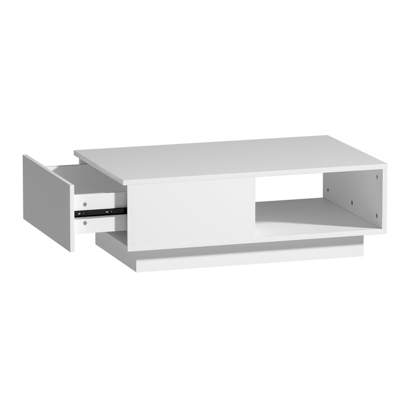 LED Coffee Table White