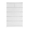 6 Chest of Drawers - PEPE White