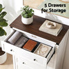 Artiss 5 Chest of Drawers Tallboy