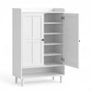 Artiss Shoe Rack Cabinet with Adjustable Shelves – White