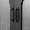 Buffet Sideboard Double Doors - Black