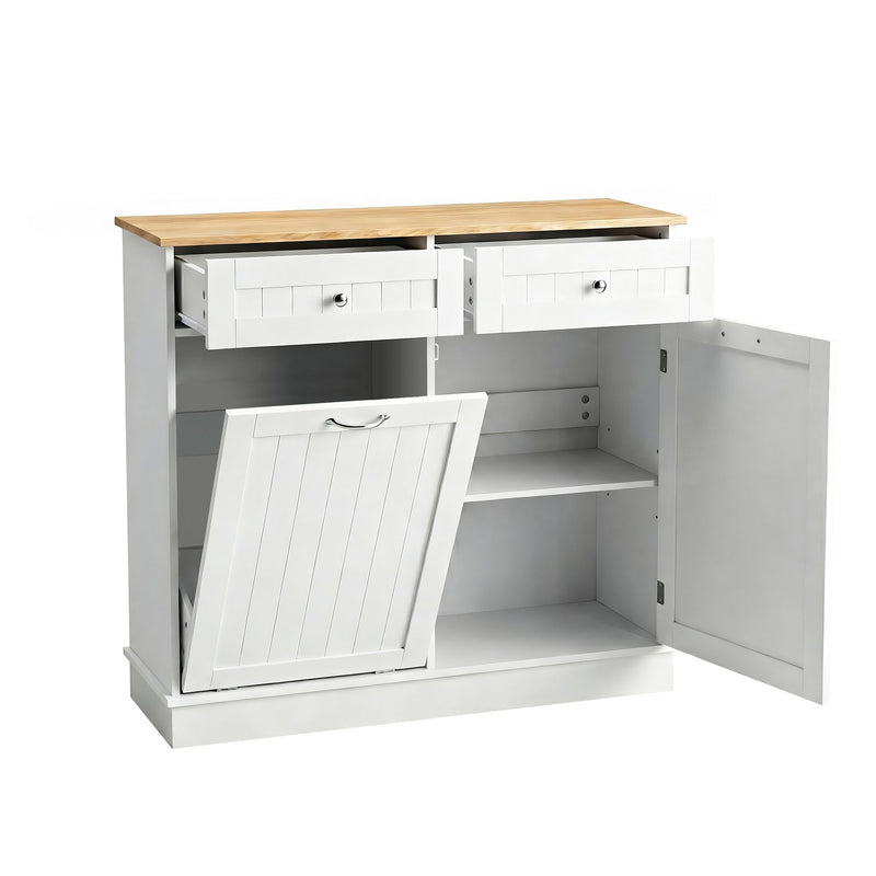 Buffet Sideboard Cabinet Bin Holder