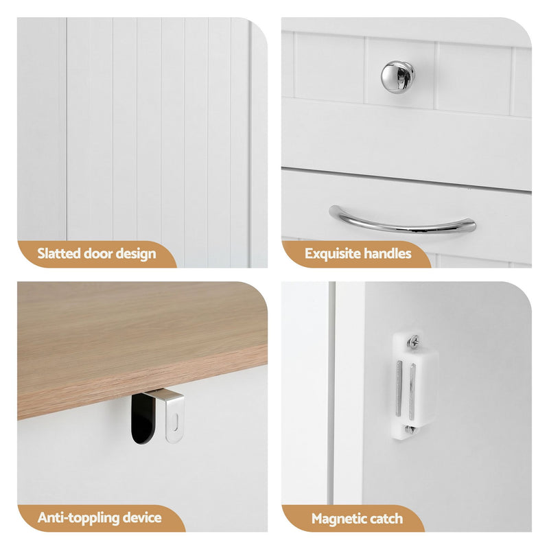 Buffet Sideboard Cabinet Bin Holder