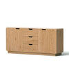 Artiss Buffet Sideboard Cabinet – Oak Finish