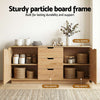 Artiss Buffet Sideboard Cabinet – Oak Finish