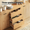 Artiss Buffet Sideboard Cabinet – Oak Finish