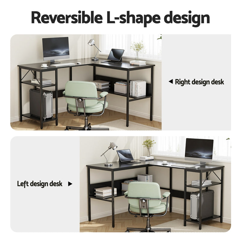 L-Shaped Computer Desk – Home Office & Study