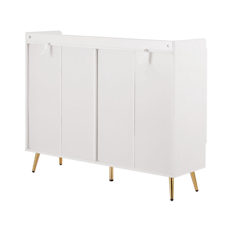 Artiss Shoe Rack Cabinet 30 Pairs White