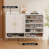 Artiss Shoe Rack Cabinet 30 Pairs White