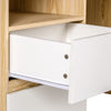 Computer & Study Desk with Bookshelf and Drawer