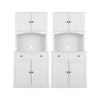 Artiss 2x BEINI Buffet Sideboard Hutch Pantry Cabinet - White