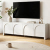 Artiss 180cm TV Entertainment Unit with Storage Cabinet & Adjustable Shelf – White