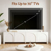 Artiss 180cm TV Entertainment Unit with Storage Cabinet & Adjustable Shelf – White