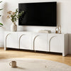 Artiss 180cm TV Entertainment Unit with Storage Cabinet & Adjustable Shelf – White