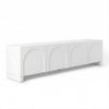 Artiss 180cm TV Entertainment Unit with Storage Cabinet & Adjustable Shelf – White