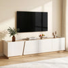 Artiss 180cm TV Unit Entertainment Cabinet Storage White & Pine