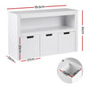 Kids Bookshelf with 3 Drawers – Book & Toy Organiser