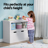 Kids Bookshelf with 3 Drawers – Book & Toy Organiser