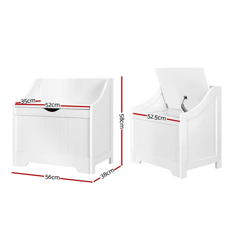 Kids Square Toy Box Chest – Storage Organiser