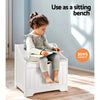 Kids Square Toy Box Chest – Storage Organiser