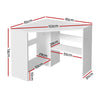 L-Shaped Corner Computer Desk – Home Office Workstation