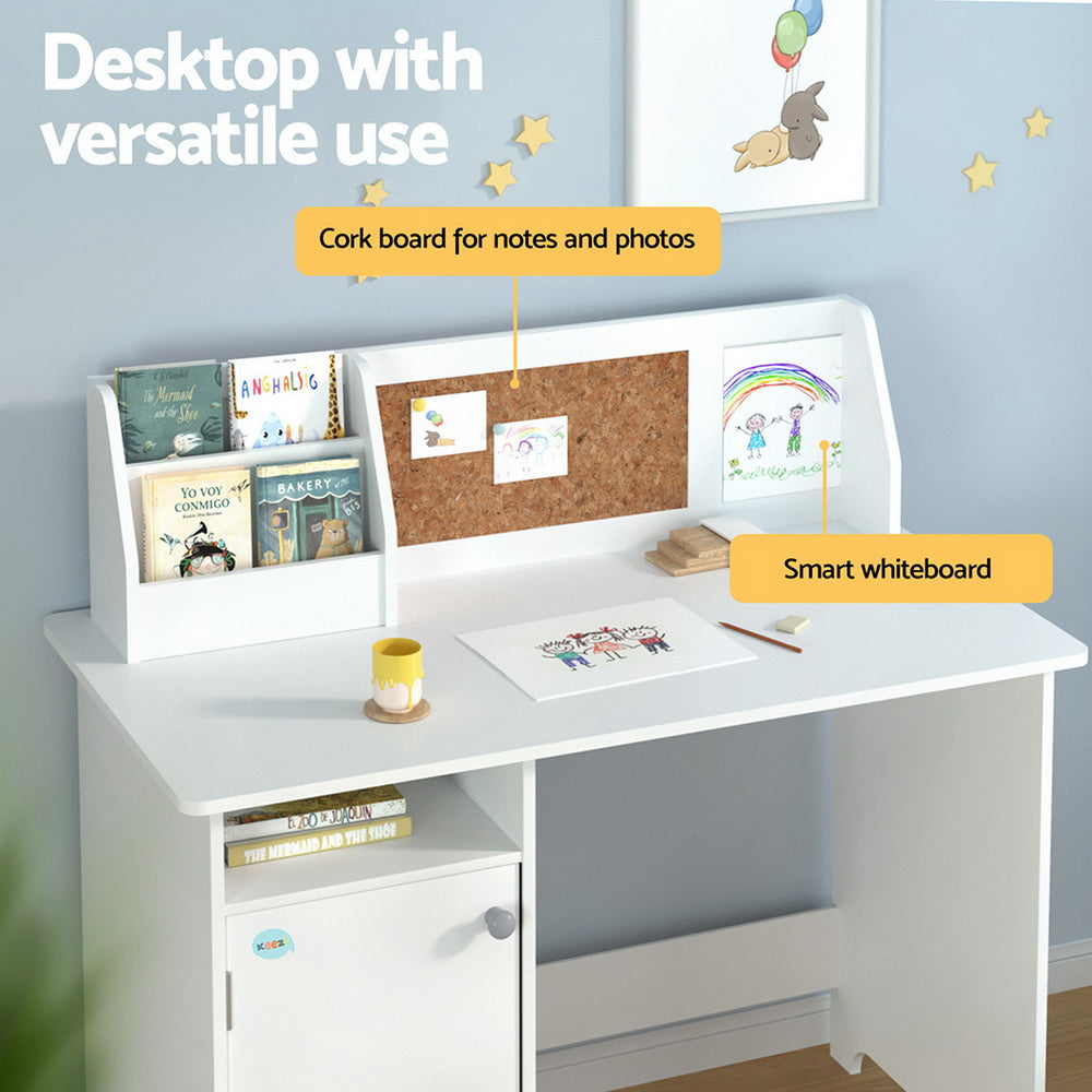 Keezi Kids Table & Chair Set with Storage
