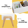 Kids Wooden Toy Box Chest & Storage Cabinet