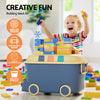 3PCS Car-Shaped Toy Storage Boxes