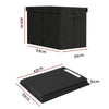 Large Foldable Toy Box with Flip-Top Lid