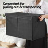 Large Foldable Toy Box with Flip-Top Lid