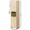 Artiss Bathroom Storage Cabinet 185cm – Wooden