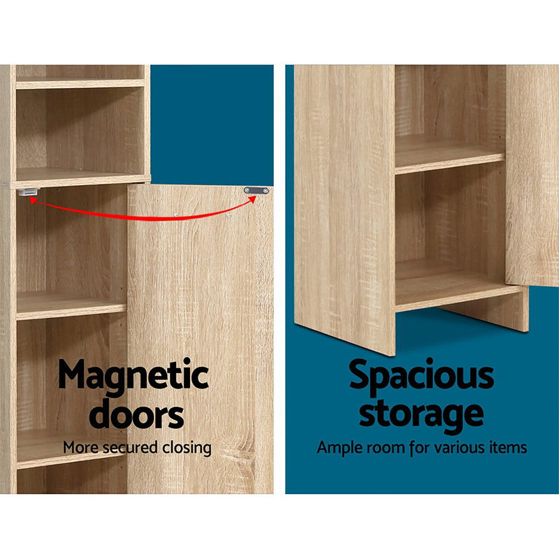 Artiss Bathroom Storage Cabinet 185cm – Wooden