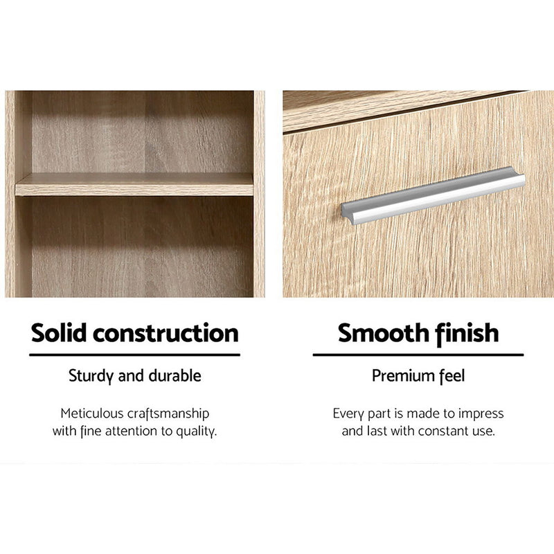 Artiss Bathroom Storage Cabinet 185cm – Wooden