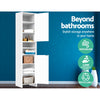 Artiss Bathroom Storage Cabinet 185cm – White
