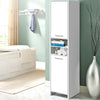 Artiss Bathroom Storage Cabinet 185cm – White