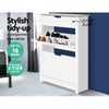 Artiss Shoe Rack Cabinet 16 Pairs White