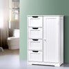 Artiss Bathroom Storage Cabinet with Drawers – White