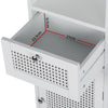 Artiss Bathroom Storage Tallboy Cabinet 161cm – White Rattan