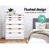 6 Chest of Drawers - MYLA White