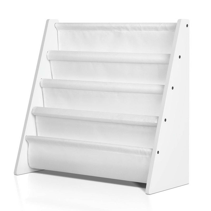Keezi 4-Tier Kids Bookshelf Organiser
