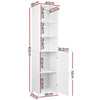 Artiss Bathroom Storage Cabinet 160cm – White