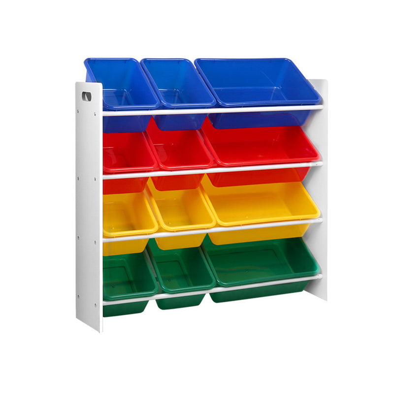 Keezi Kids Toy Storage Rack with Bins
