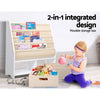 Keezi 4-Tier Kids Bookshelf Organiser with Drawer