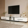 Artiss Extendable TV Cabinet – White Entertainment Unit Stand