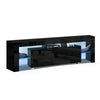 Entertainment Unit TV Cabinet Black Elo