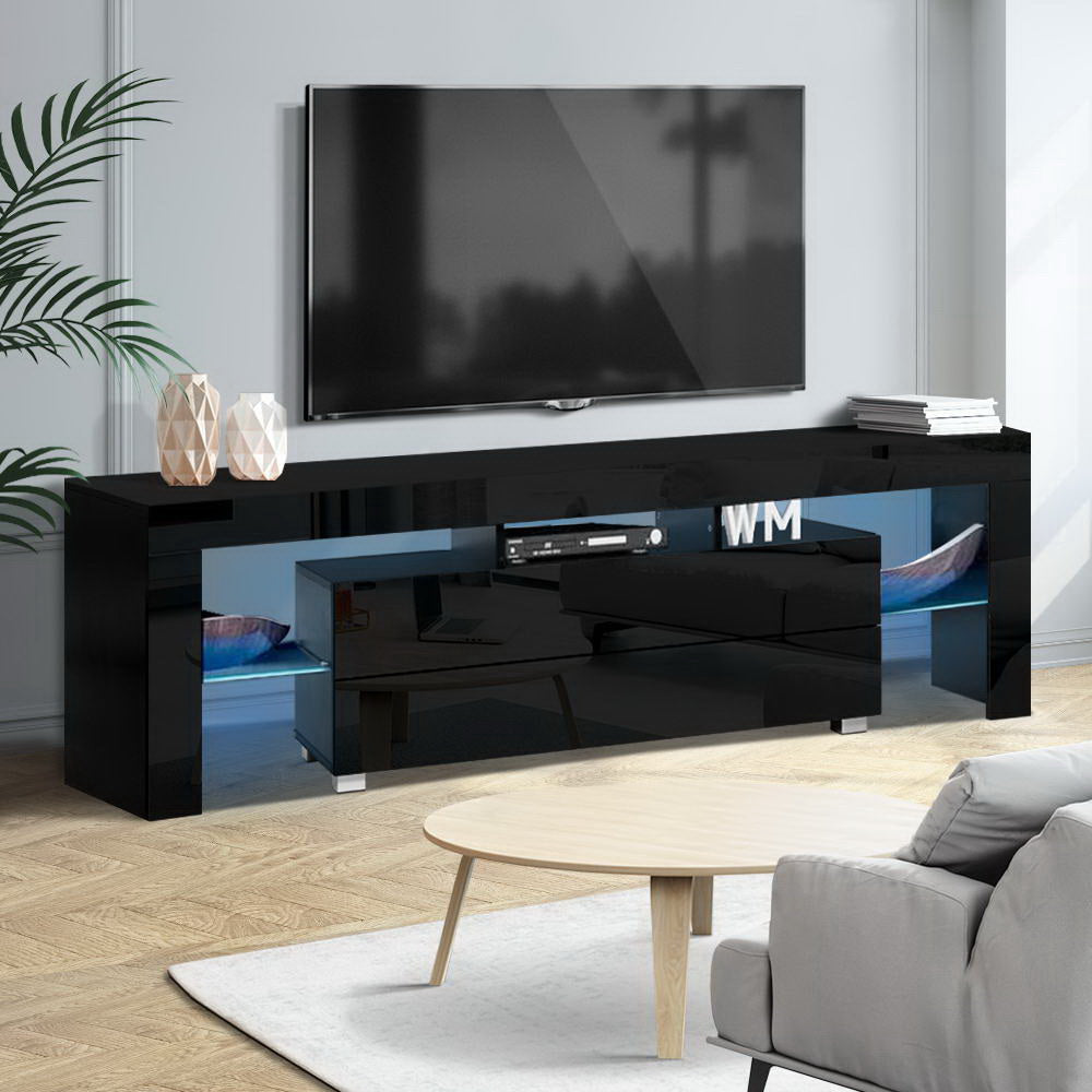 Entertainment Unit TV Cabinet Black Elo