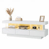 Artiss 160cm LED TV Unit with Storage Drawers – White