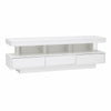 Artiss 160cm LED TV Unit with Storage Drawers – White