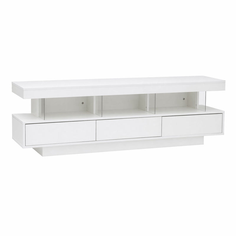 Artiss 160cm LED TV Unit with Storage Drawers – White
