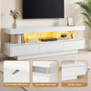 Artiss 160cm LED TV Unit with Storage Drawers – White